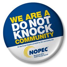 We are a do not knock community